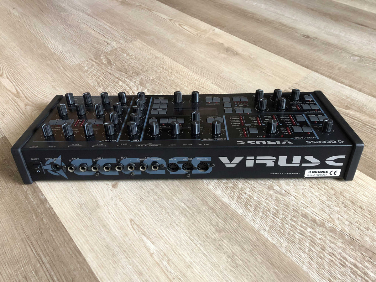 Access Virus C Desktop, Fully Recapped w/ All New Tacts, New Power Switch, Battery + Triad PSU