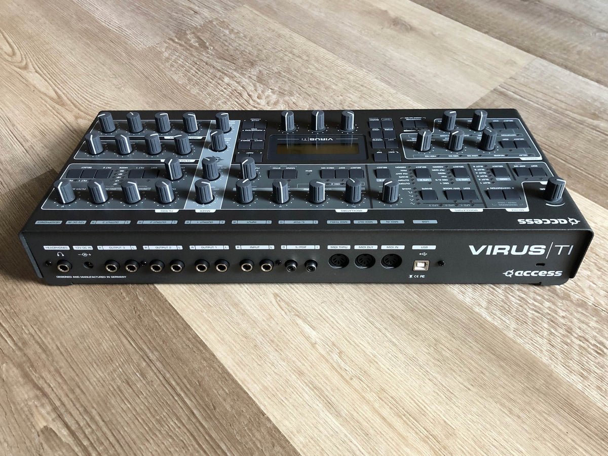 Access Virus TI2 Desktop Very Clean Later Production Run w/ Original OEM PSU + 10-ft USB Cable