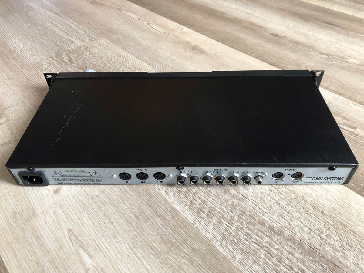 E-MU Proteus 2000 Synthesizer Module w/ New Power Supply + New Encoder