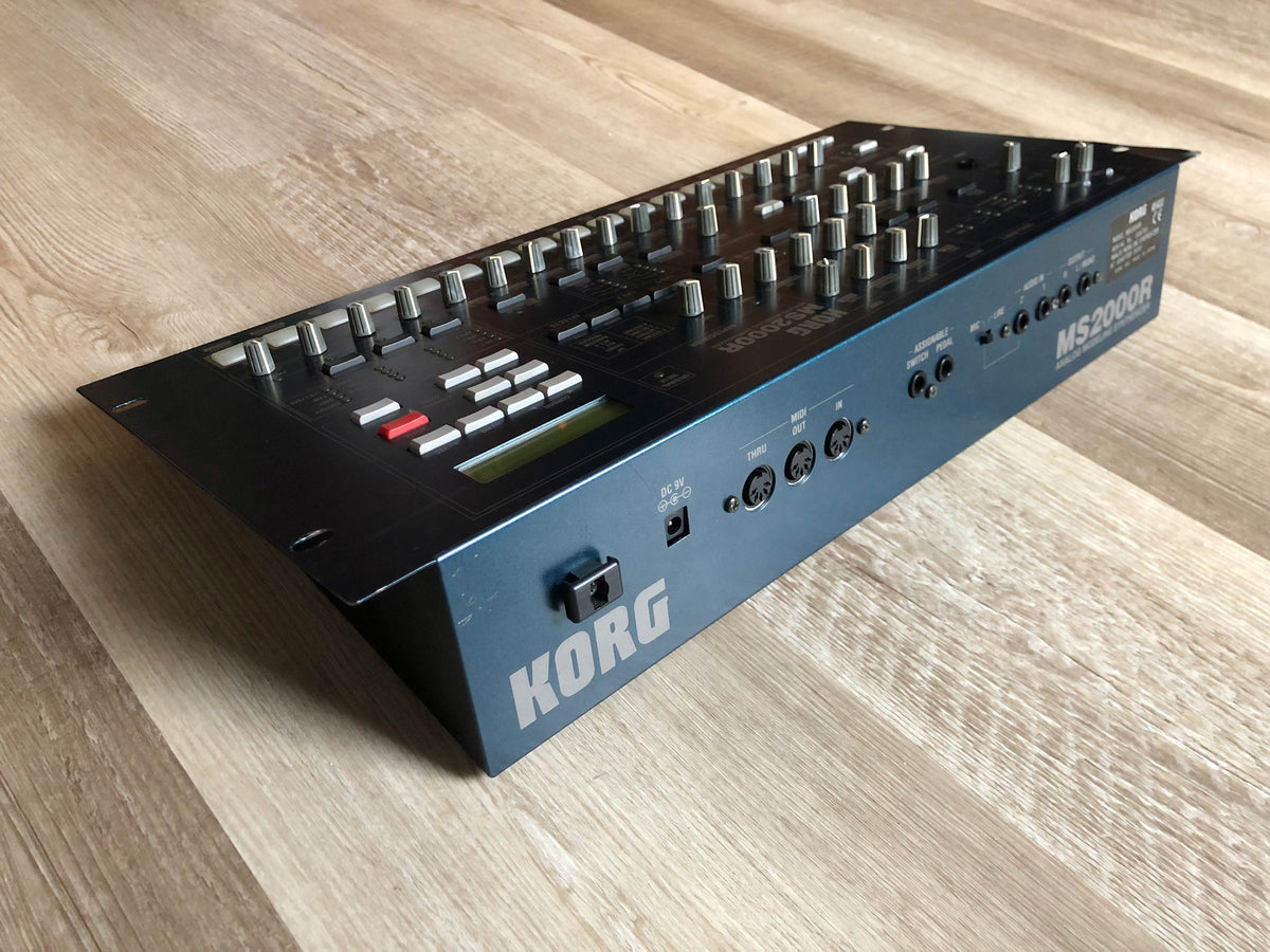 Korg MS2000R Analog Modeling Rack Synthesizer w/ Power Supply