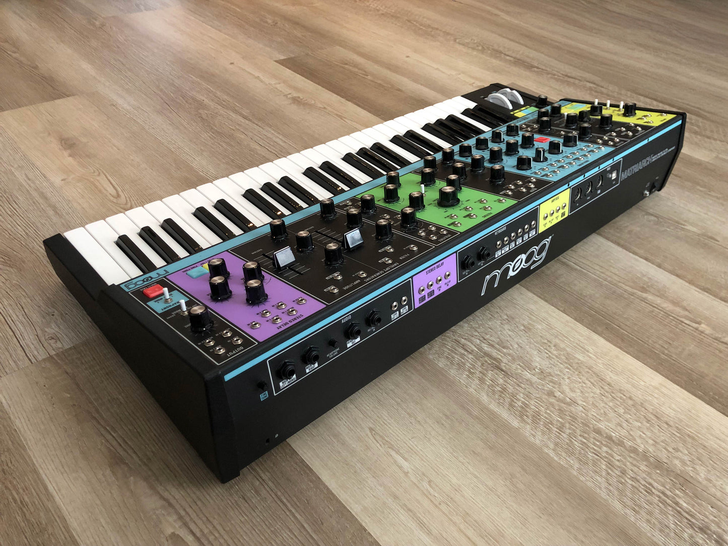 Moog Matriarch Semi-Modular Analog Synthesizer w/ OG Box & PSU, 15 Patch Cables + Manual & Recipe Book