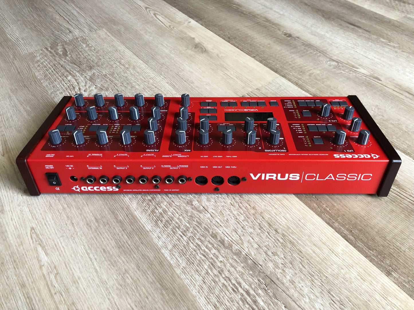 Access Virus Classic Desktop w/ All New Tacts, Near-Mint w/ All New Tacts, Partial Recap, New Display + PSU