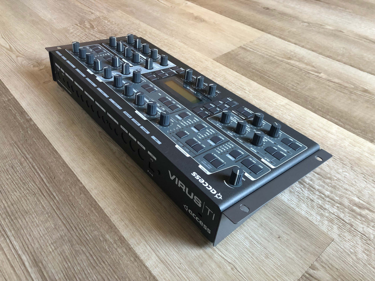 Access Virus TI2 Digital Synthesizer w/ Rack Mount Kit, New Battery + New PSU