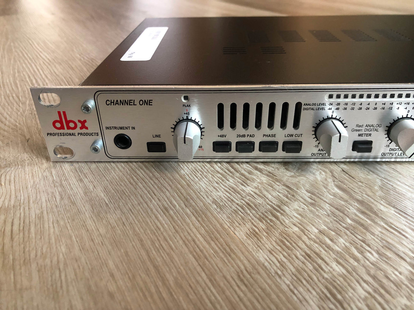 DBX 386 Dual Vacuum Tube Preamp w/ New Tubes, New Caps in Analog Path, Lubed & Calibrated