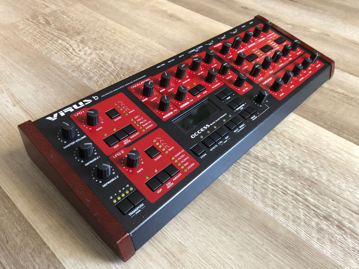 Access Virus B Desktop, All New Tacts, Power Filter Cap, Battery + PSU, OS 4.9