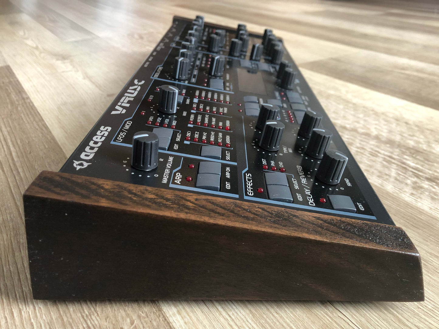 Access Virus C Desktop w/ All New Tacts, New Battery, New Custom Display + Custom Wood Sides