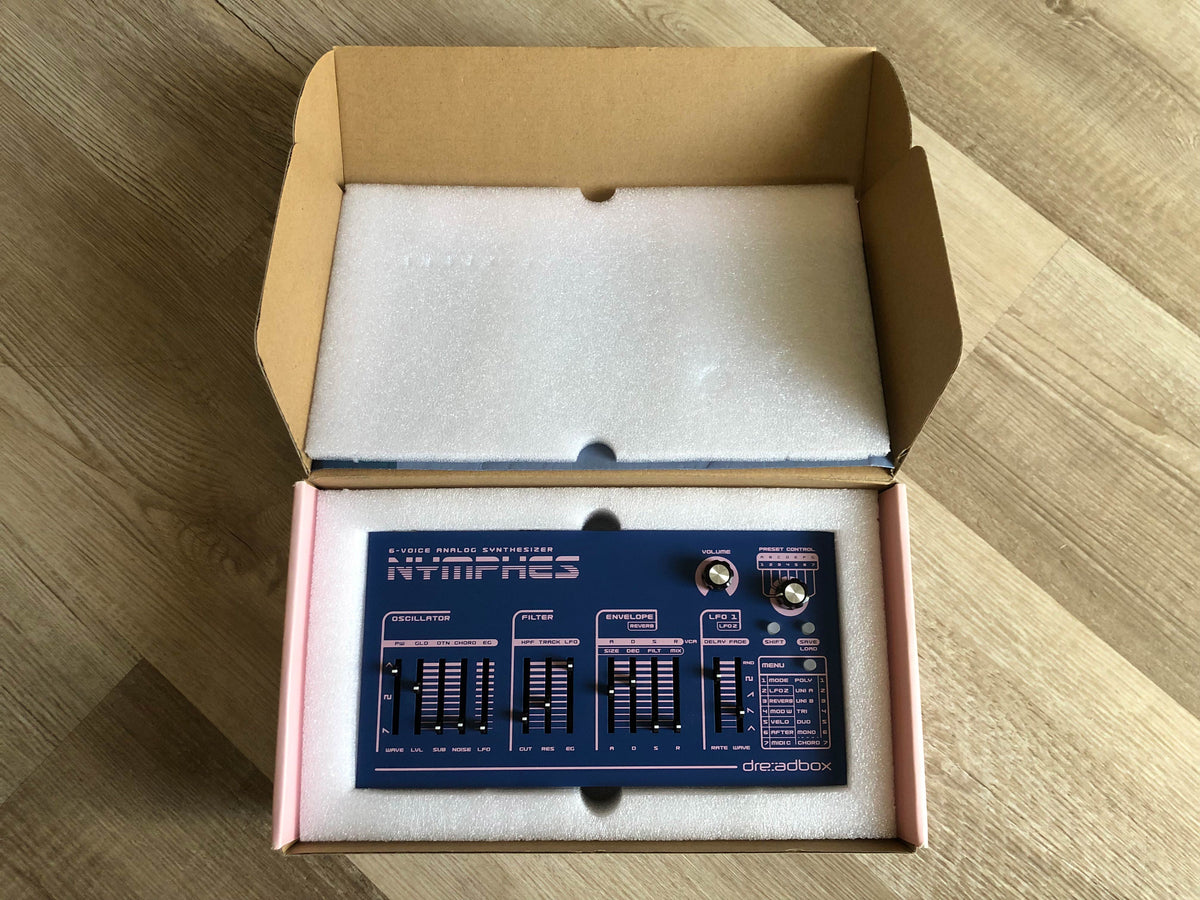 Dreadbox Nymphes 6-Voice Analog Synthesizer Near-Mint w/ Original Box