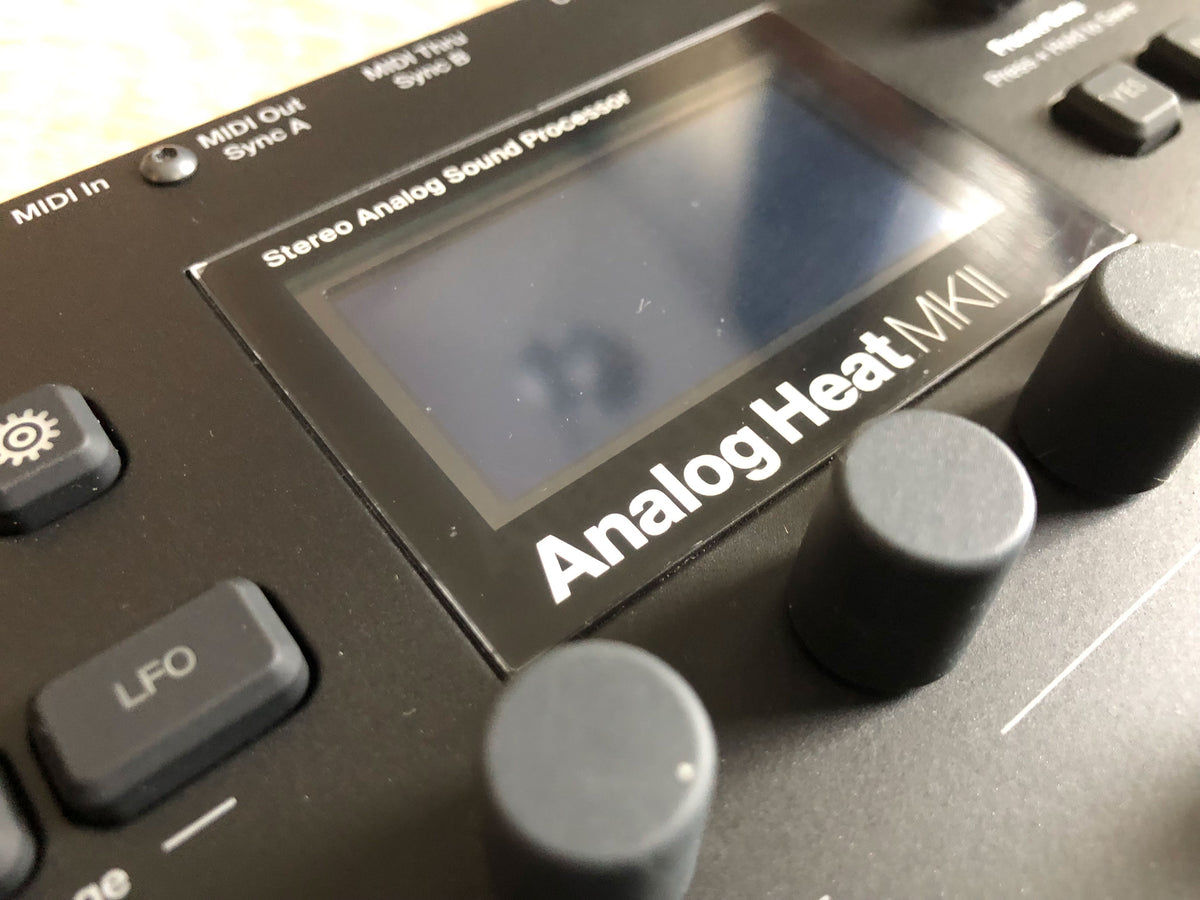 Elektron Analog Heat MKII Minty w/ OG Box, PSU + USB Cable
