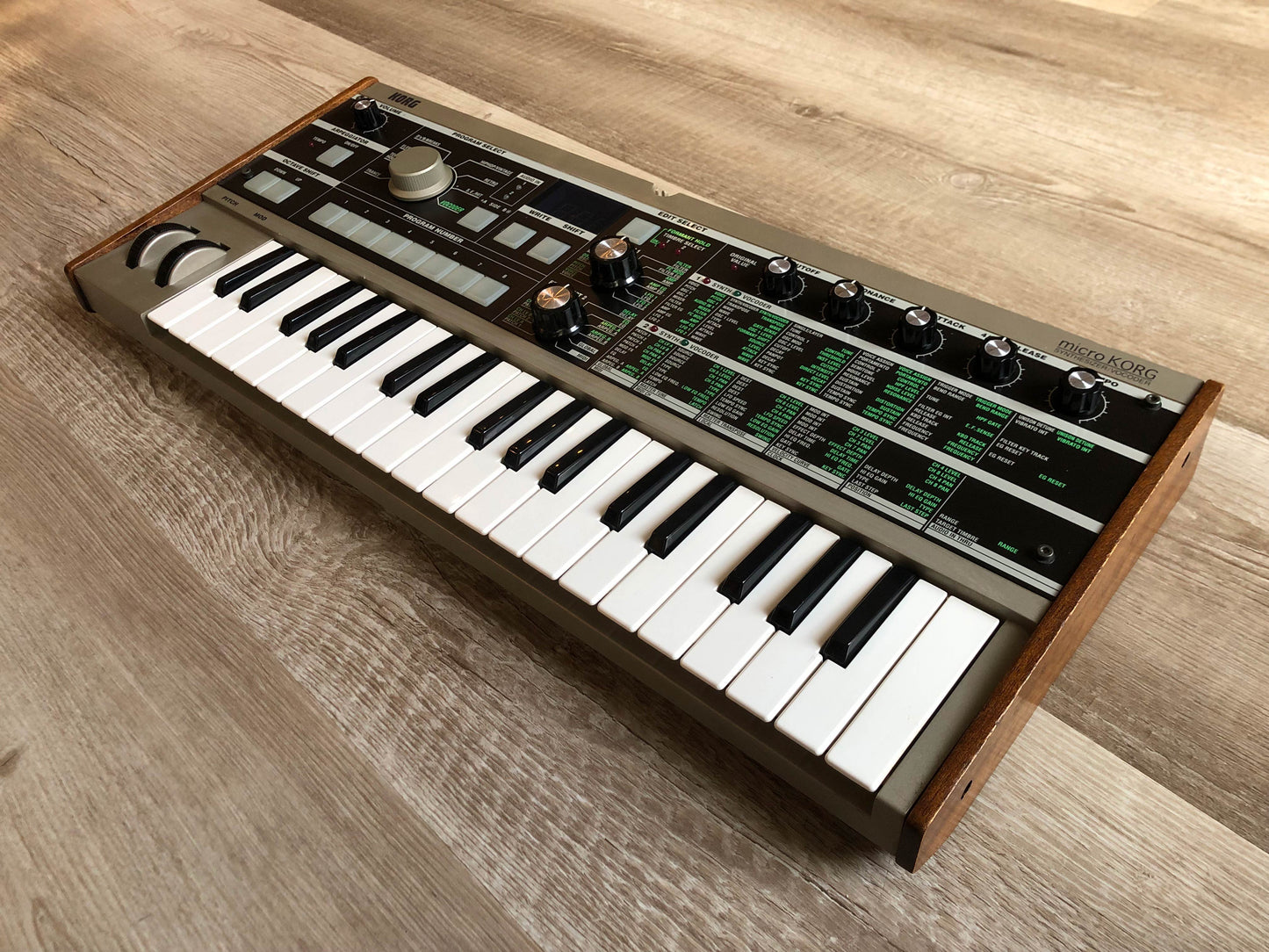 MicroKorg w/ All New Pots & Tacts, New Mic + Aftermarket PSU