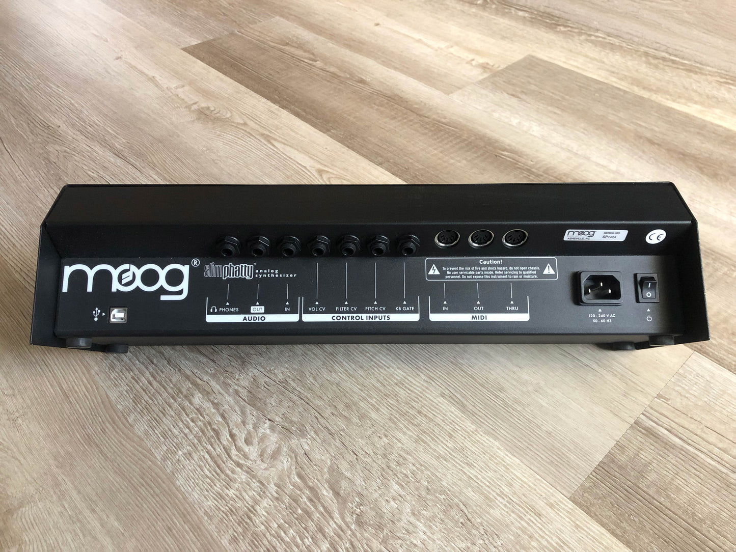 Moog Slim Phatty Analog Synthesizer w/ Original Box + Rack Ears