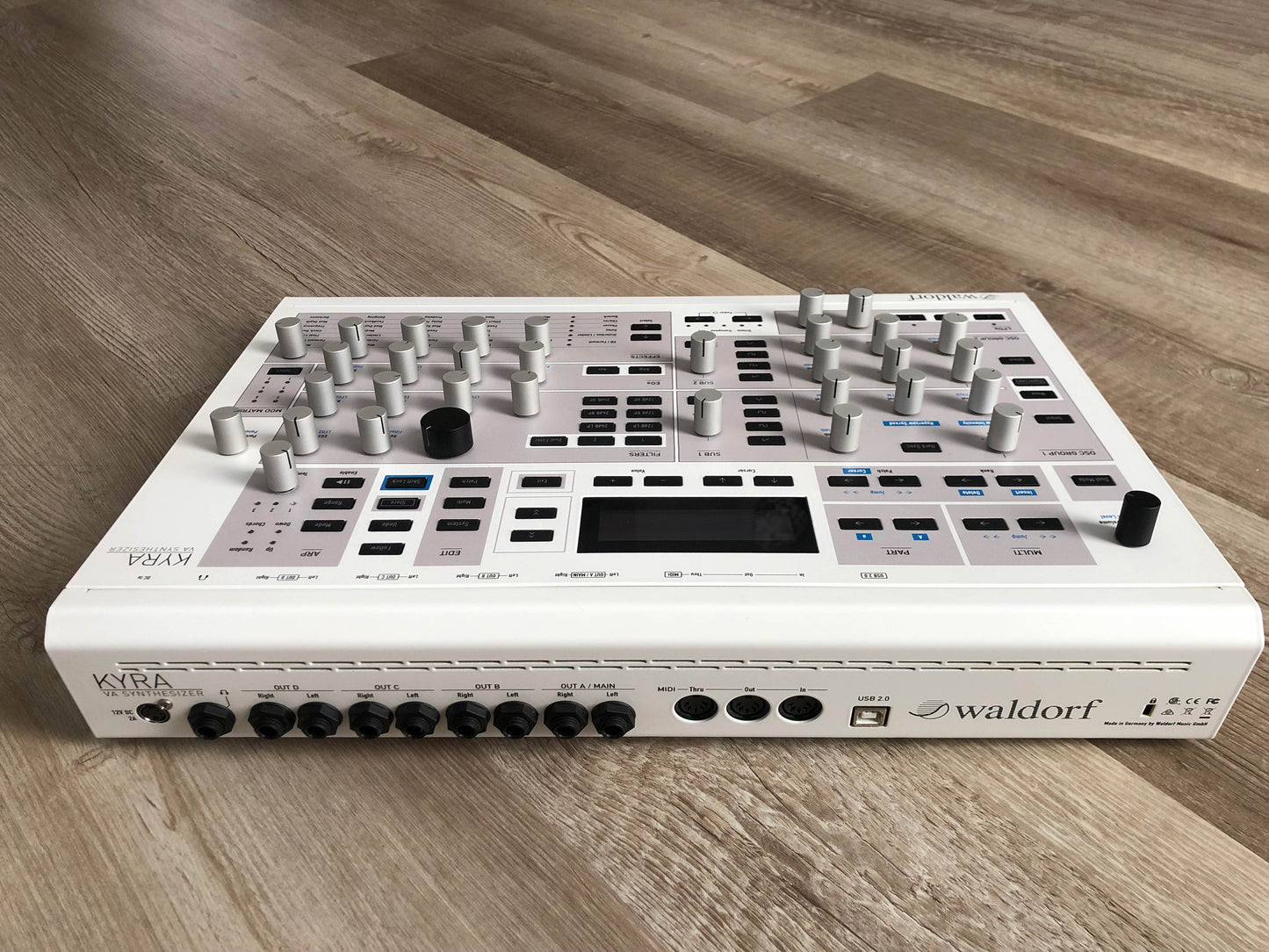 Waldorf Kyra Virtual Analog Desktop Synthesizer w/ Rack Ears + OG PSU