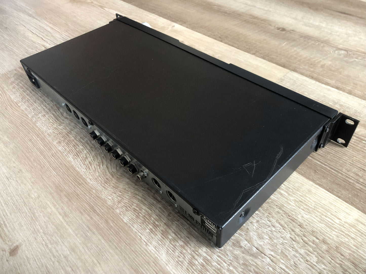 E-MU Systems Proteus 2000 w/ 3 ROMS, Rack Ears, + New Encoder
