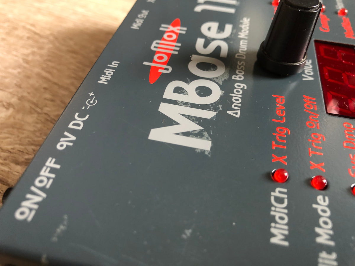 Jomox MBase 11 Analog Kick Drum Synthesizer w/ All New Tacts + OG PSU