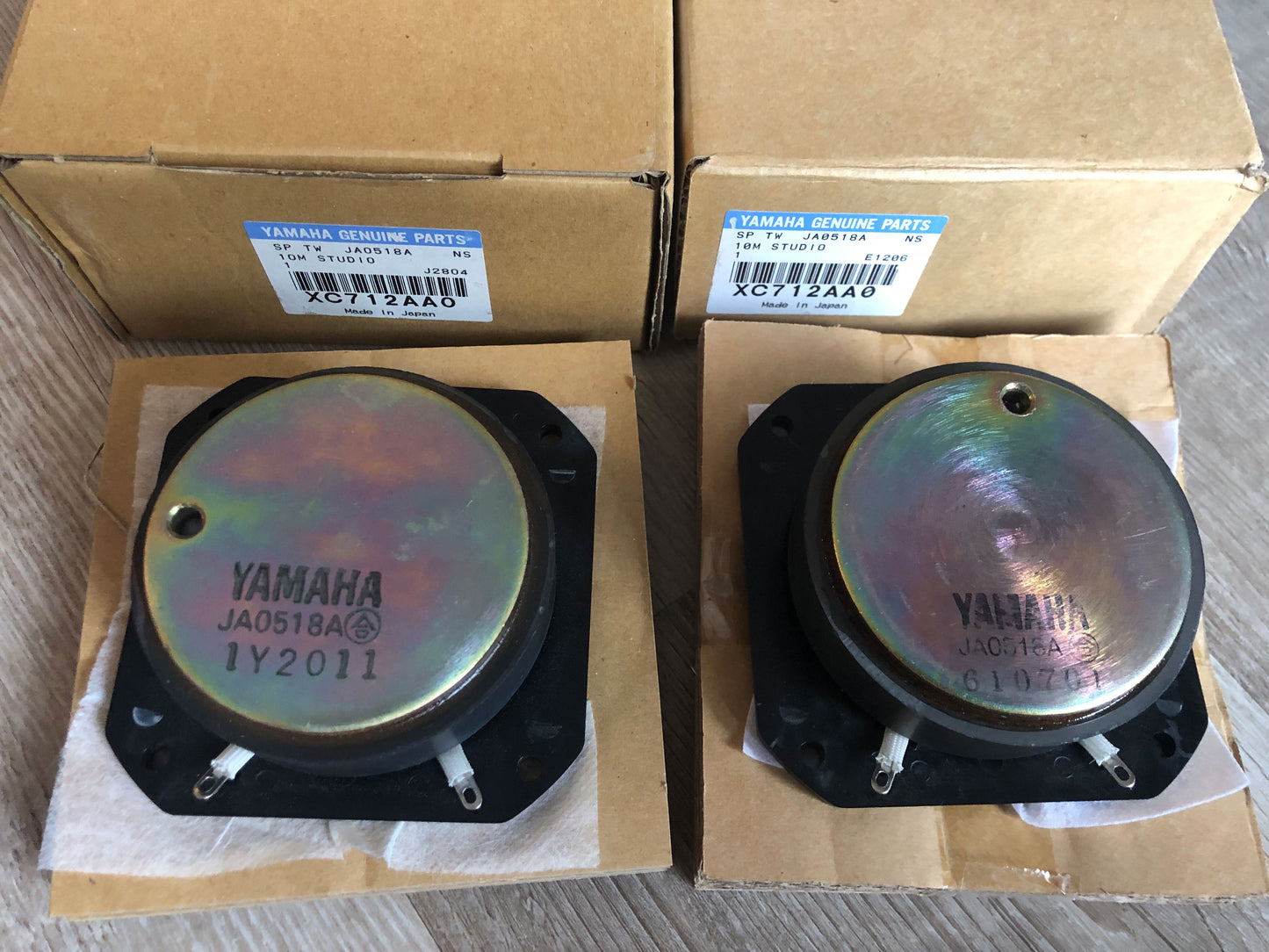 Private Sale 4 NOS Yamaha NS-10M JA0518A Tweeters