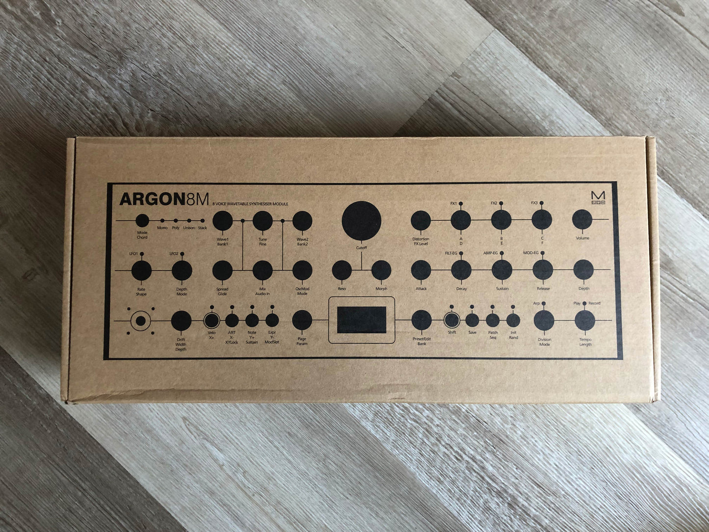 Modal Argon 8M Desktop / Rack Wavetable Synthesizer w/ the OG Box