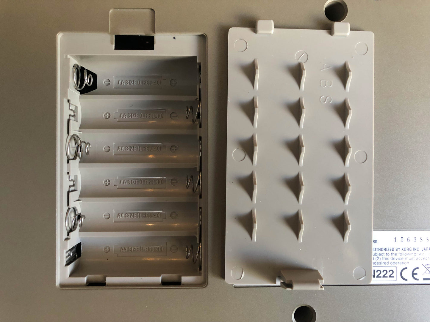 Budget MicroKorg w/ Aftermarket Power Supply (no Mic)