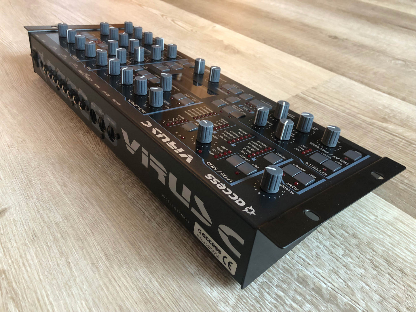 Access Virus C Rack, All New Tacts, New Power Filter Cap, Battery + PSU, OS 6.5