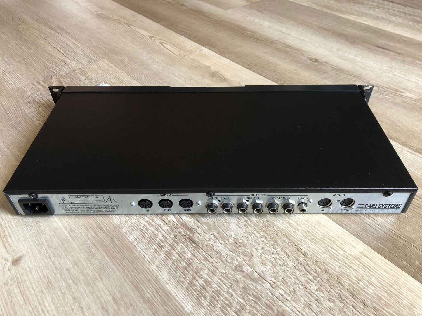 E-MU Systems Proteus 2000 Synthesizer Sound Module w/ New Encoder, New Modern PSU + Rack Ears