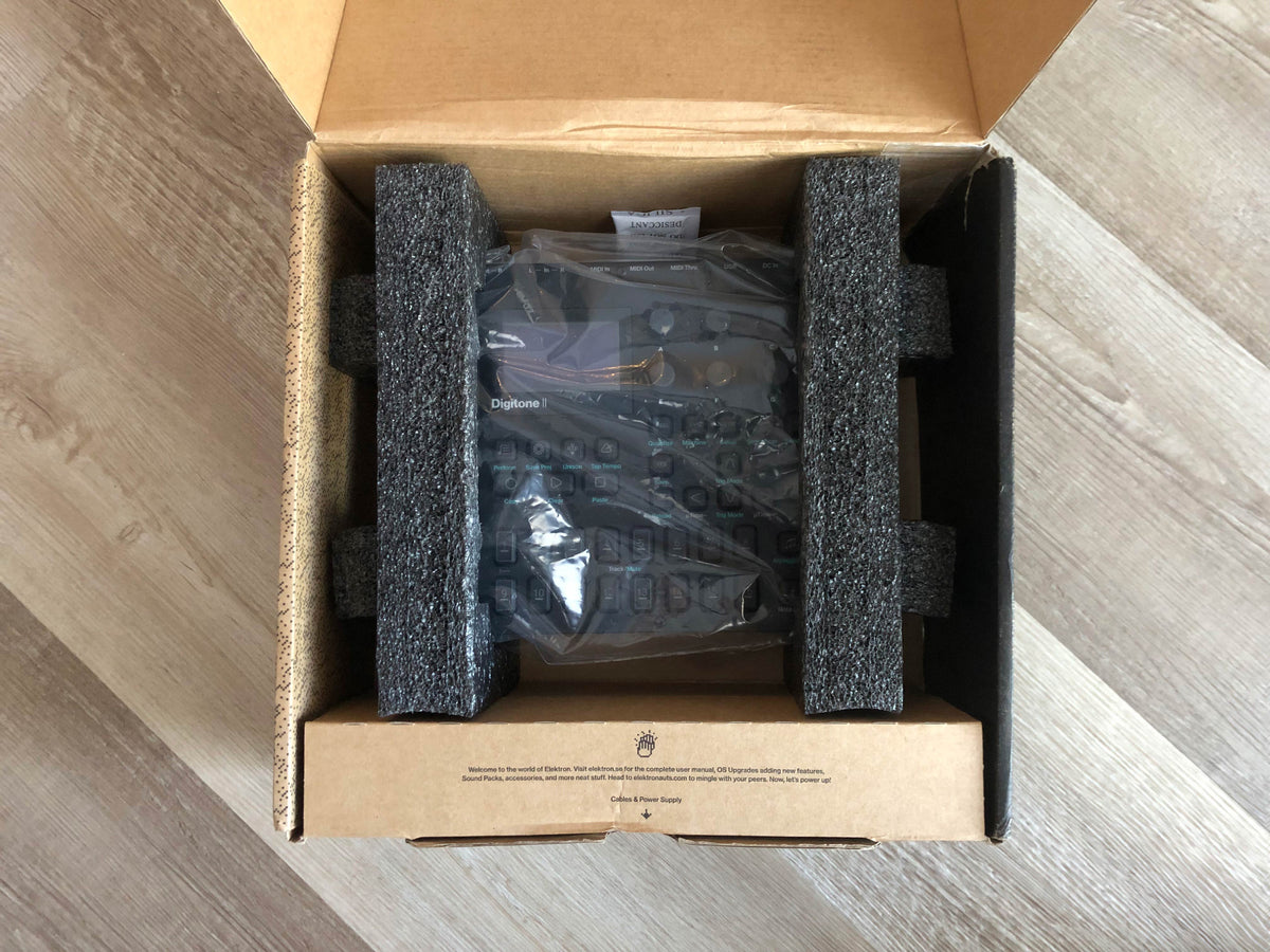 Elektron Digitone II 16-Voice Digital Synthesizer w/ OG Box, PSU + New USB Cable