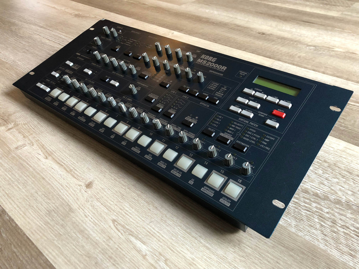 Korg MS2000R Analog Modeling Rack Synthesizer w/ Power Supply
