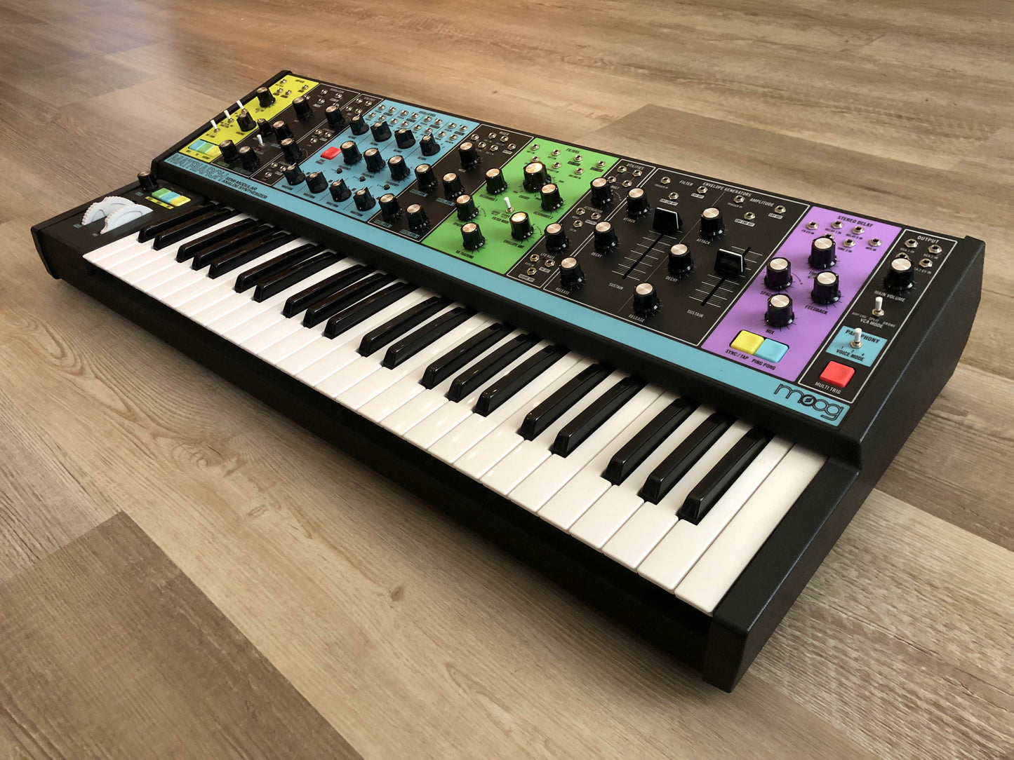 Moog Matriarch Semi-Modular Analog Synthesizer w/ OG Box & PSU, 15 Patch Cables + Manual & Recipe Book