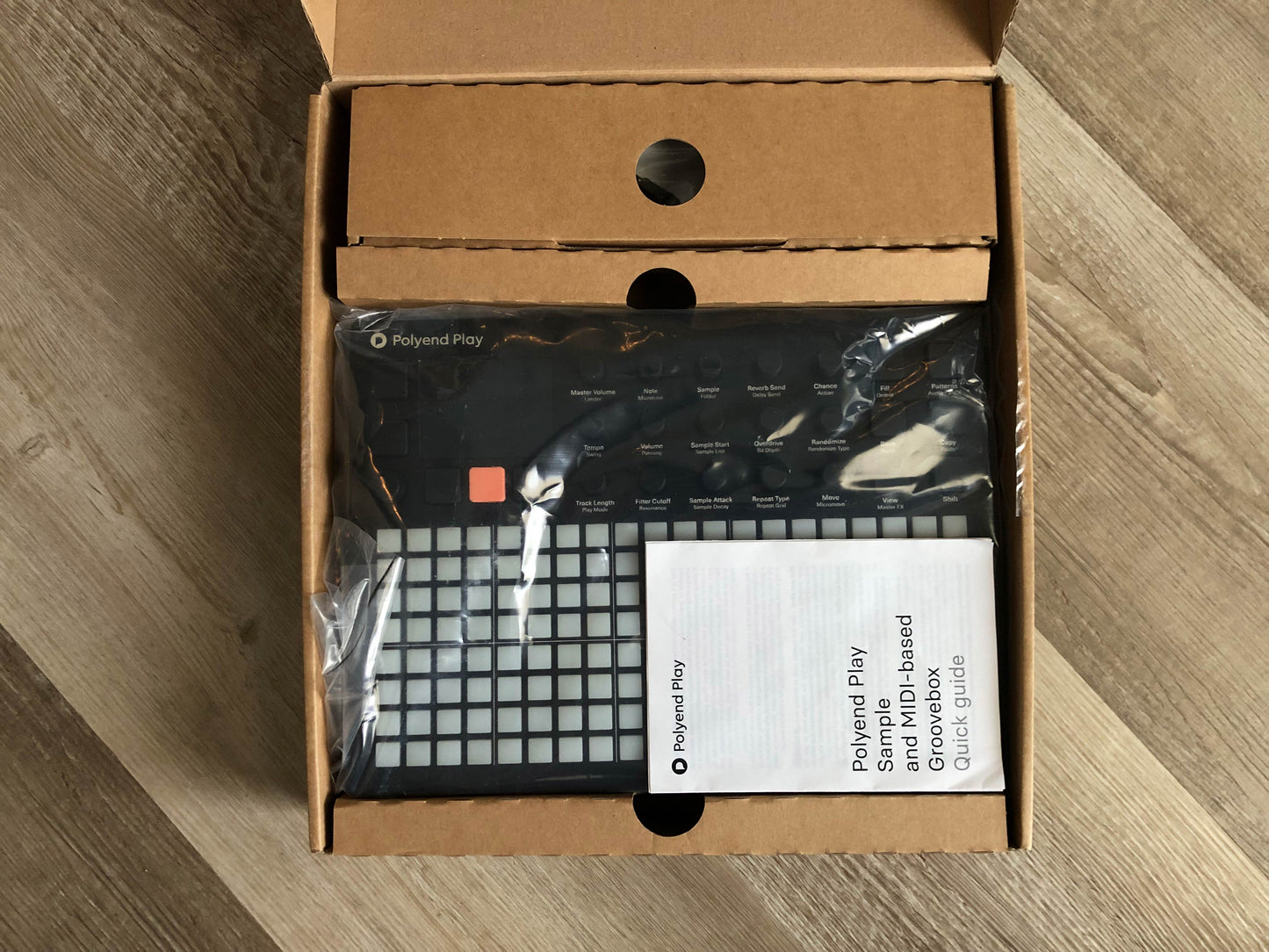 Polyend Play Groovebox w/ OG PSU, 64GB microSD, MIDI Adapter, Guide + Box