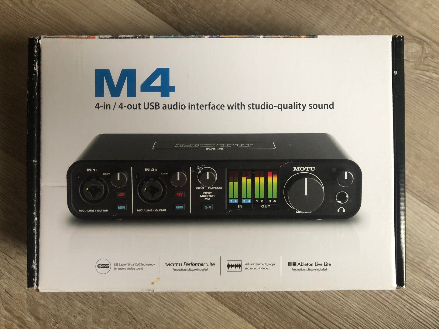 MOTU M4 4x4 USB-C Audio Interface
