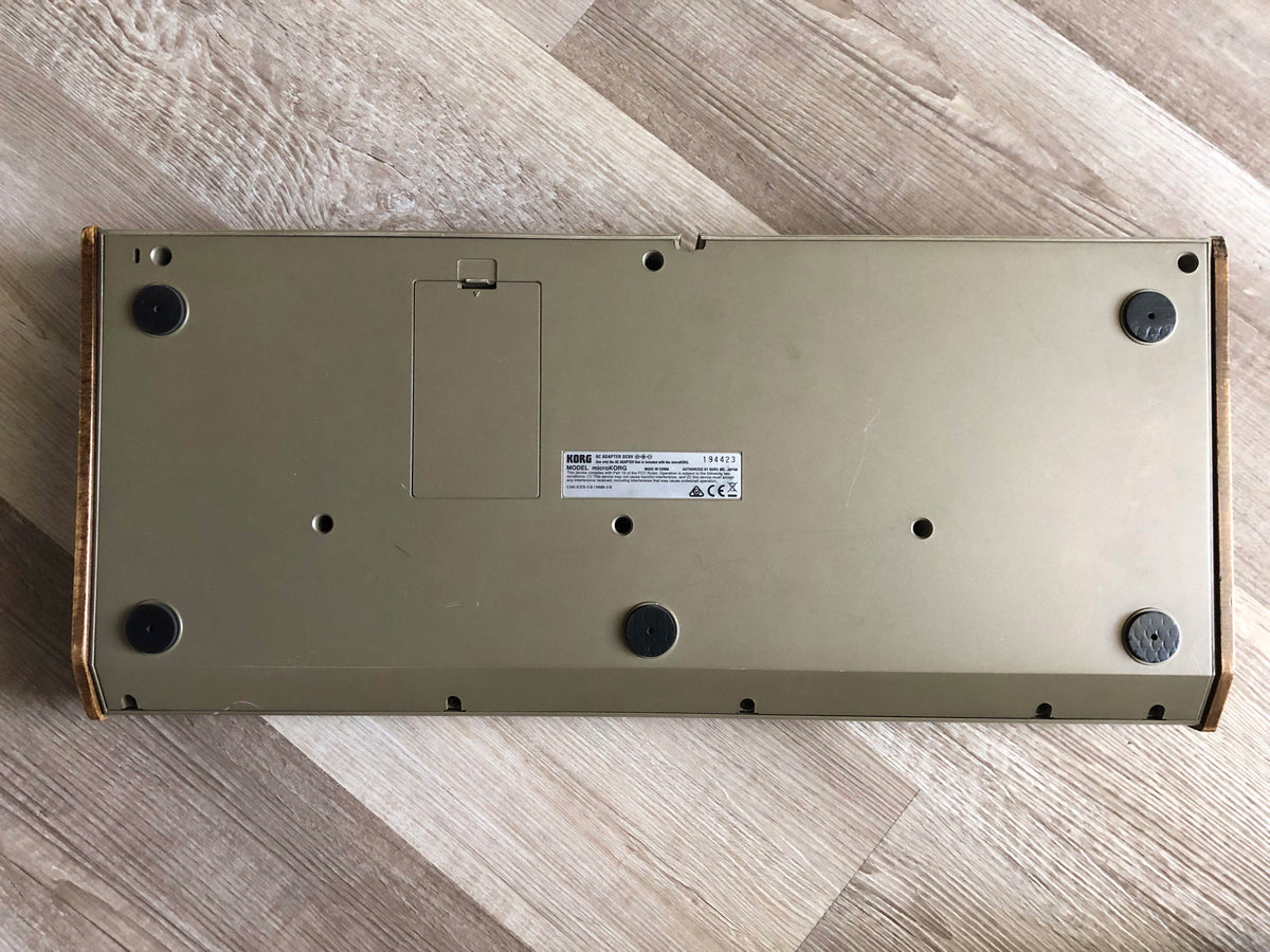 MicroKorg w/ OEM Mic + Quality Aftermarket PSU
