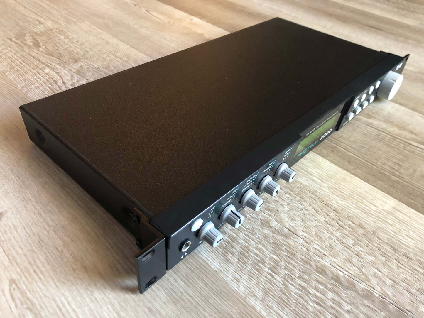 E-MU Systems Proteus 2000 Synthesizer Sound Module w/ New Encoder + Rack Ears & Manual