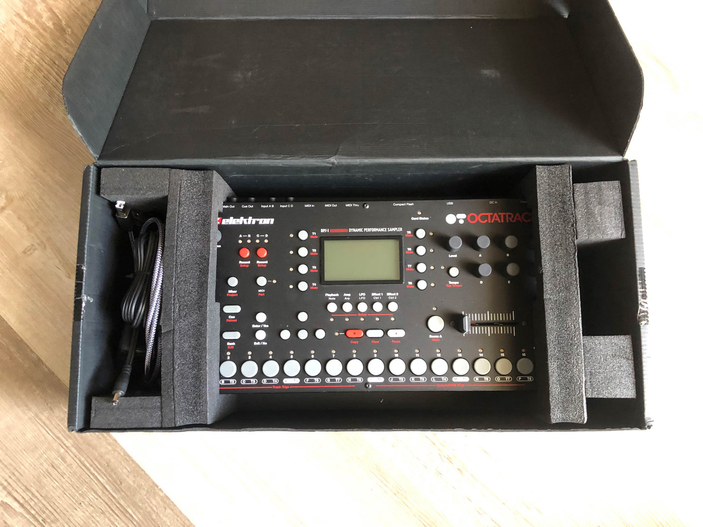 Elektron Octatrack DPS-1 Sampler w/ OG Box, PSU + New USB Cable