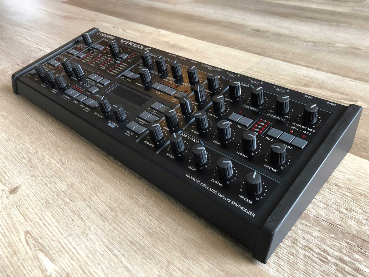 Access Virus C Desktop, Fully Recapped w/ All New Tacts, New Power Switch, Battery + Triad PSU