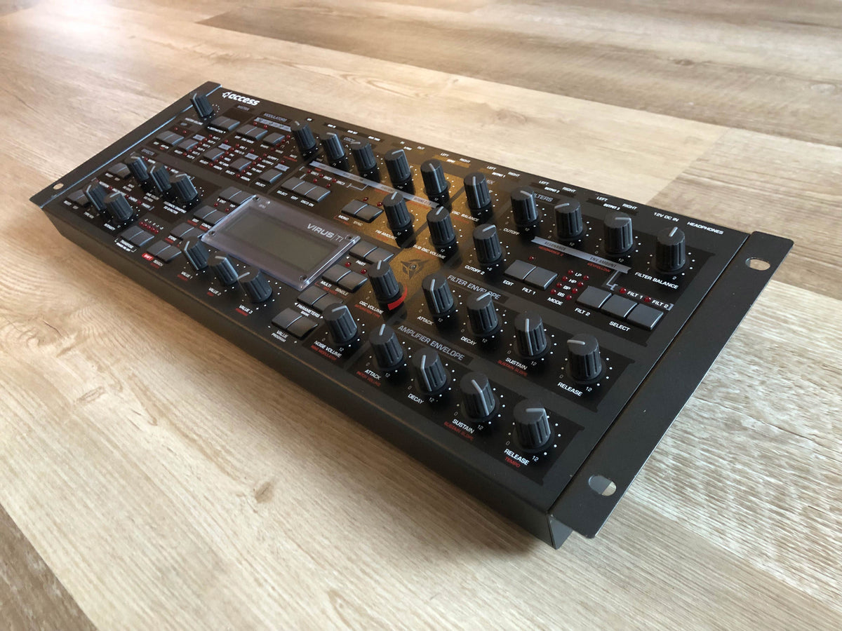 Access Virus TI Rack w/ All New Tacts, New Battery, PSU + HQ USB Cable