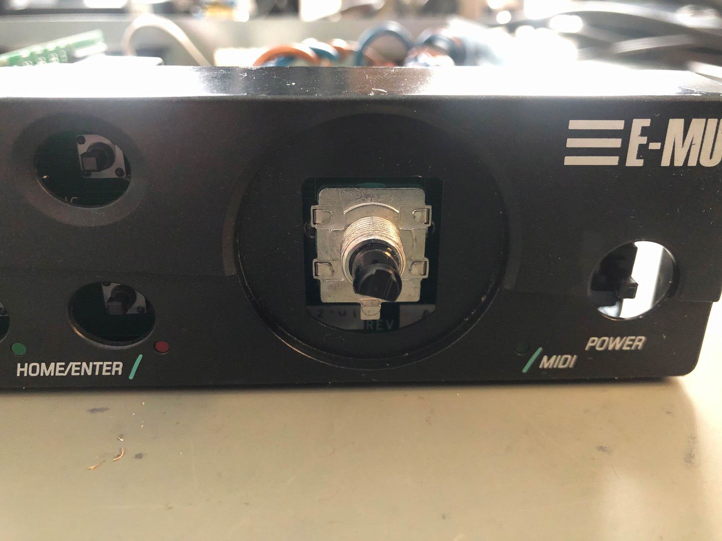 E-MU Systems Proteus 2000 Synthesizer Sound Module w/ New PSU & Encoder + Rack Ears