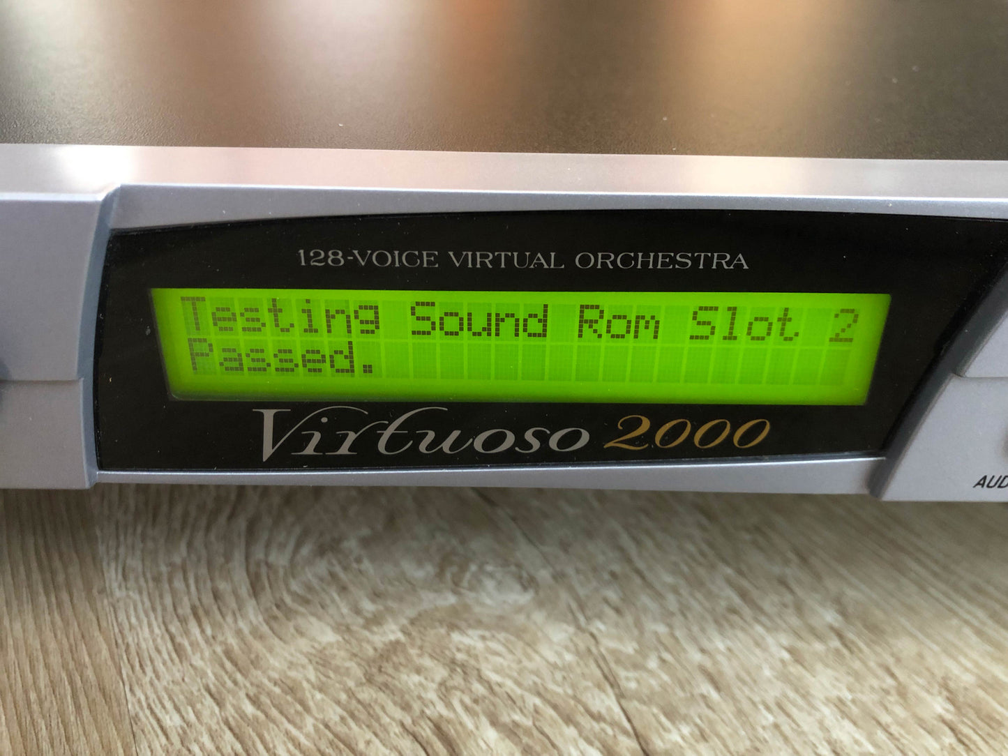 E-MU Systems Virtuoso 2000 Synthesizer Sound Module w/ New Encoder + Rack Ears