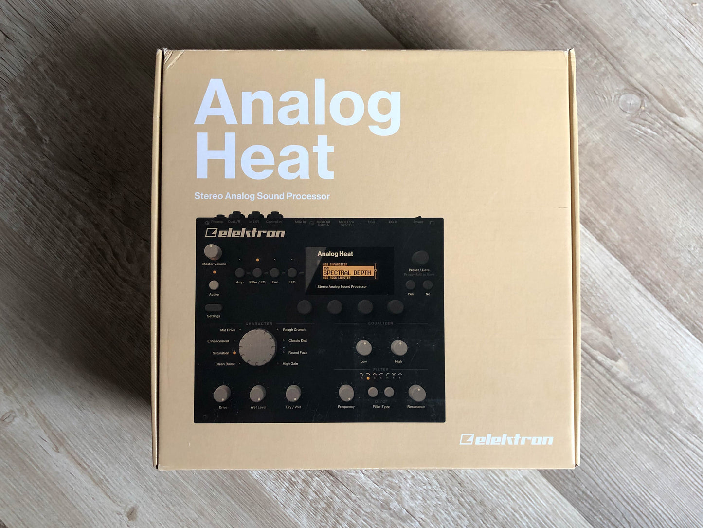 Elektron Analog Heat MKI Near-Mint w/ OG Box, PSU + New 6ft USB Cable