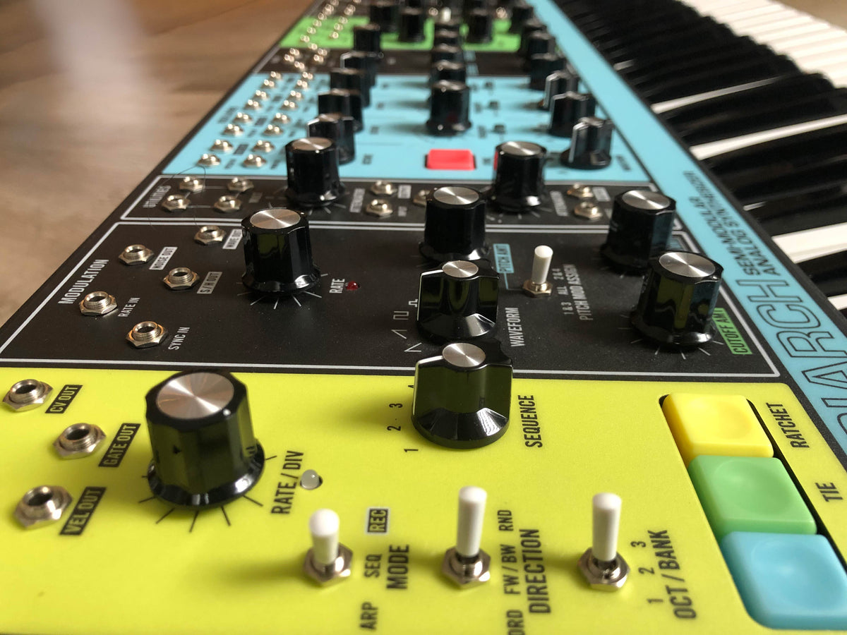 Moog Matriarch Semi-Modular Analog Synthesizer w/ OG Box, Patch Cables + PSU