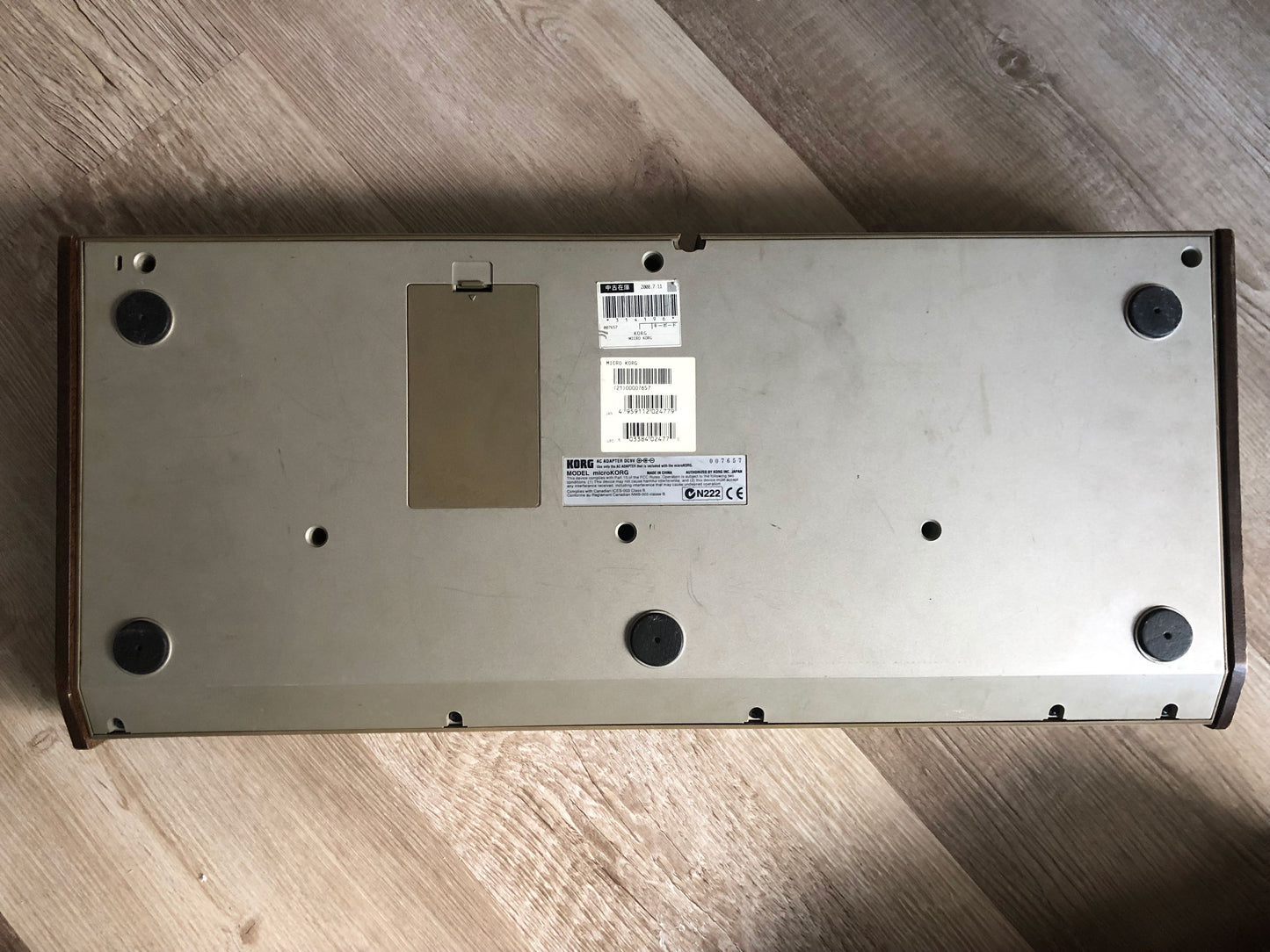 MicroKorg w/ Aftermarket Power Supply (no Mic)