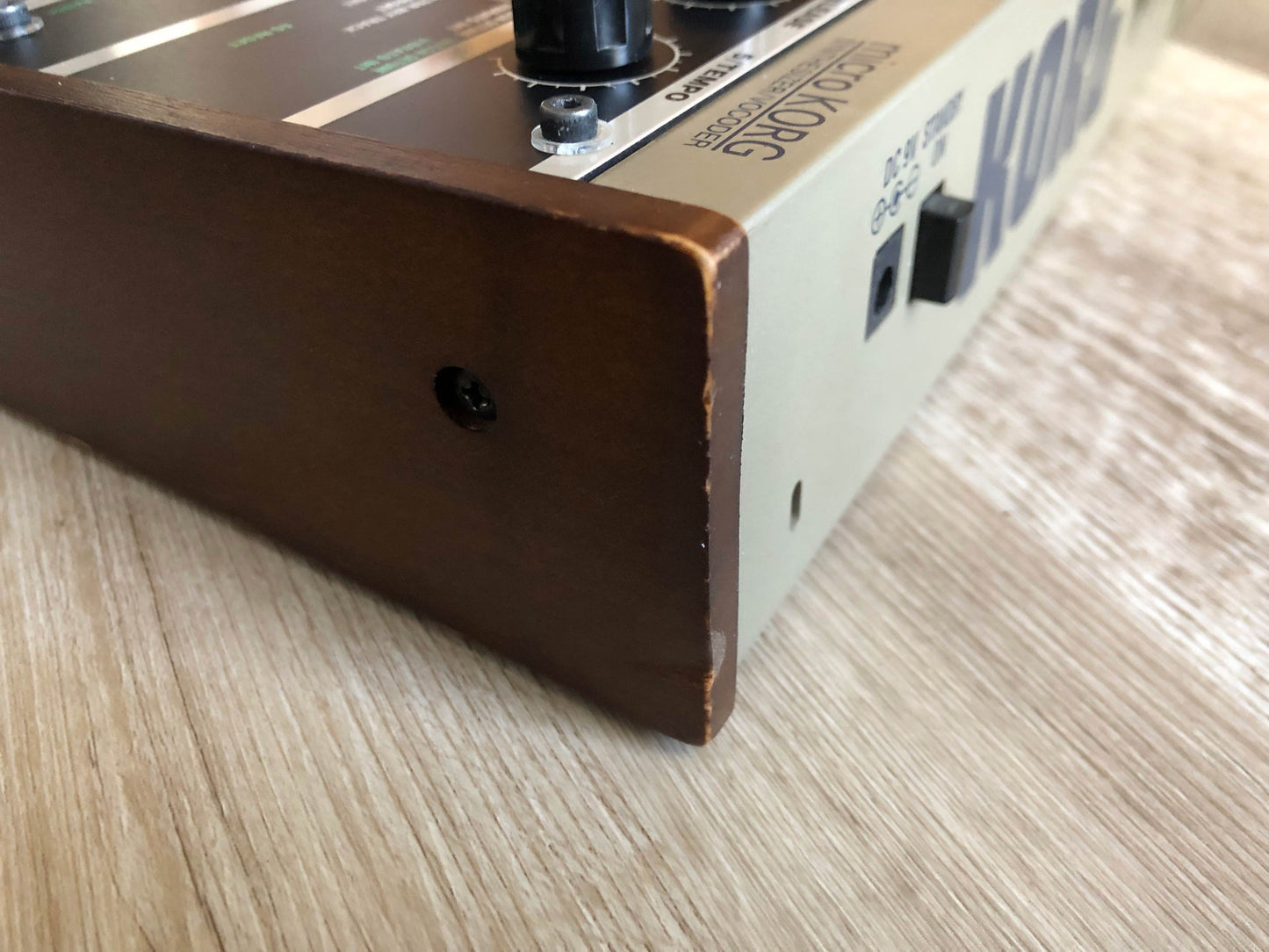 Budget MicroKorg w/ Aftermarket Power Supply (no Mic)