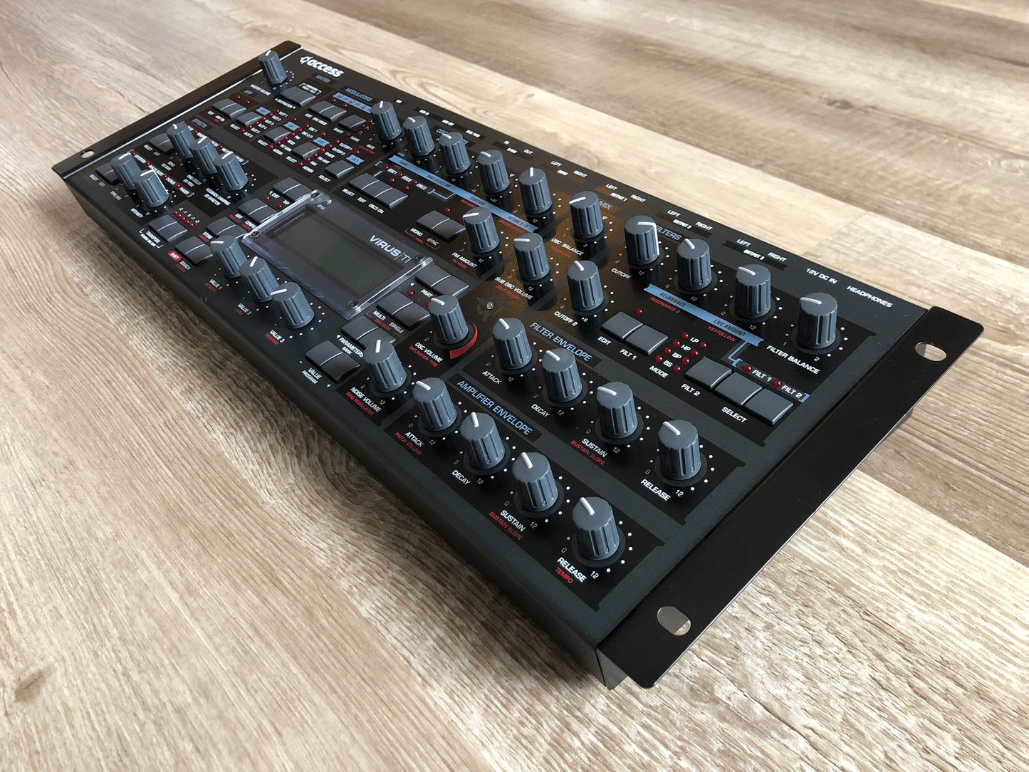 Access Virus TI Rack, w / All New Tacts, New Battery, Power Supply + HQ USB Cable