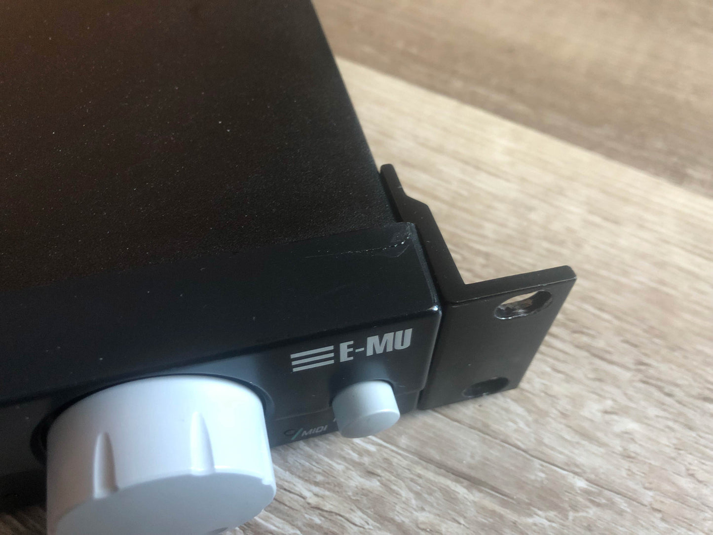 E-MU Systems Proteus 2000 Synthesizer Sound Module w/ New Encoder + Rack Ears