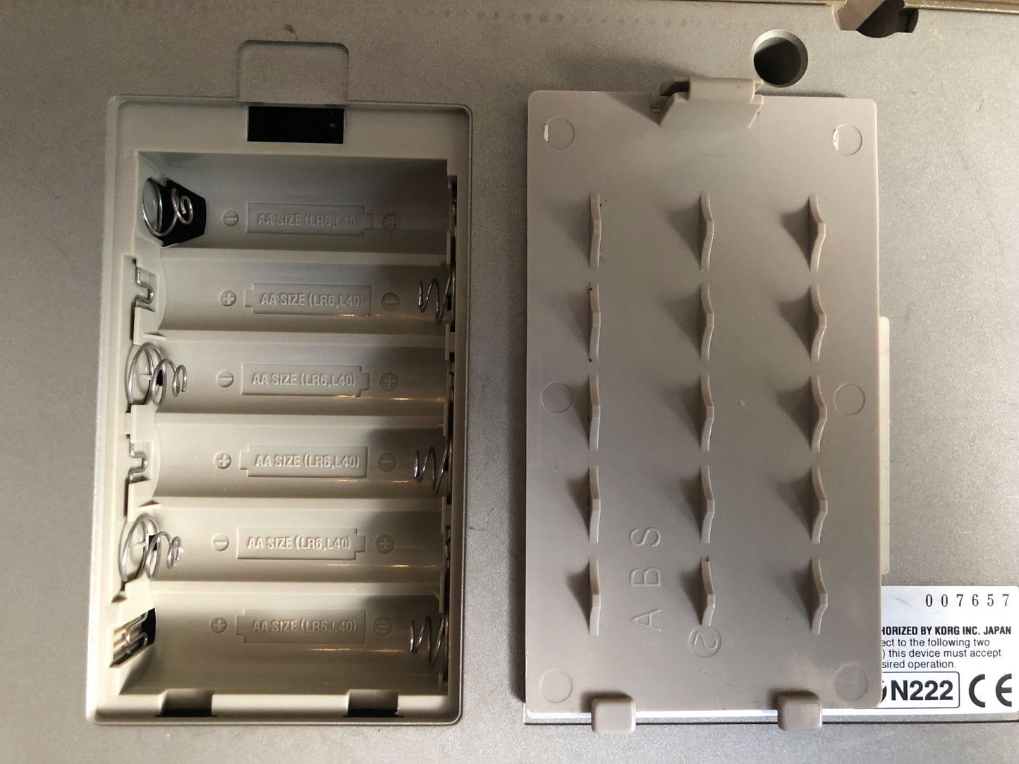 MicroKorg w/ Aftermarket Power Supply (no Mic)