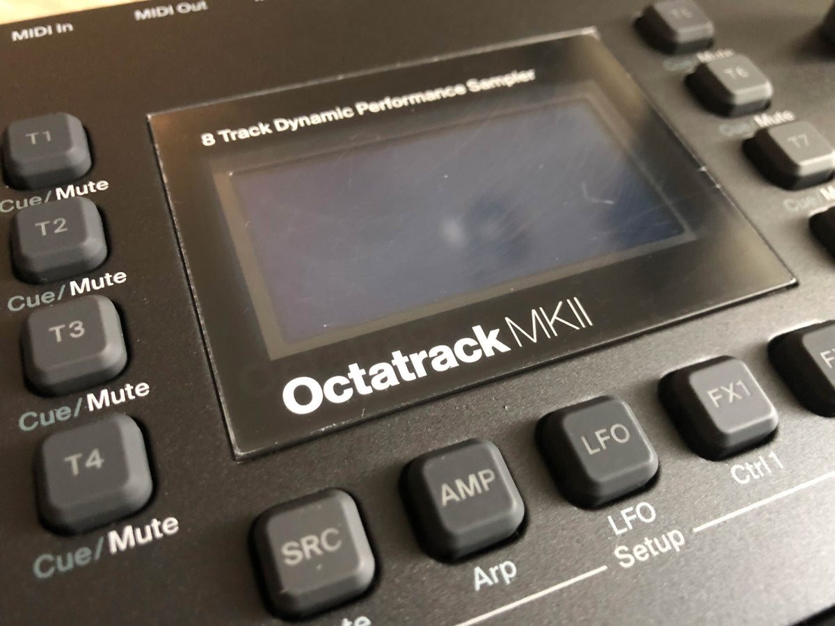 Elektron Octatrack MKII Black Like-New w/ OG Box, PSU, USB Cable + 32 GB Card
