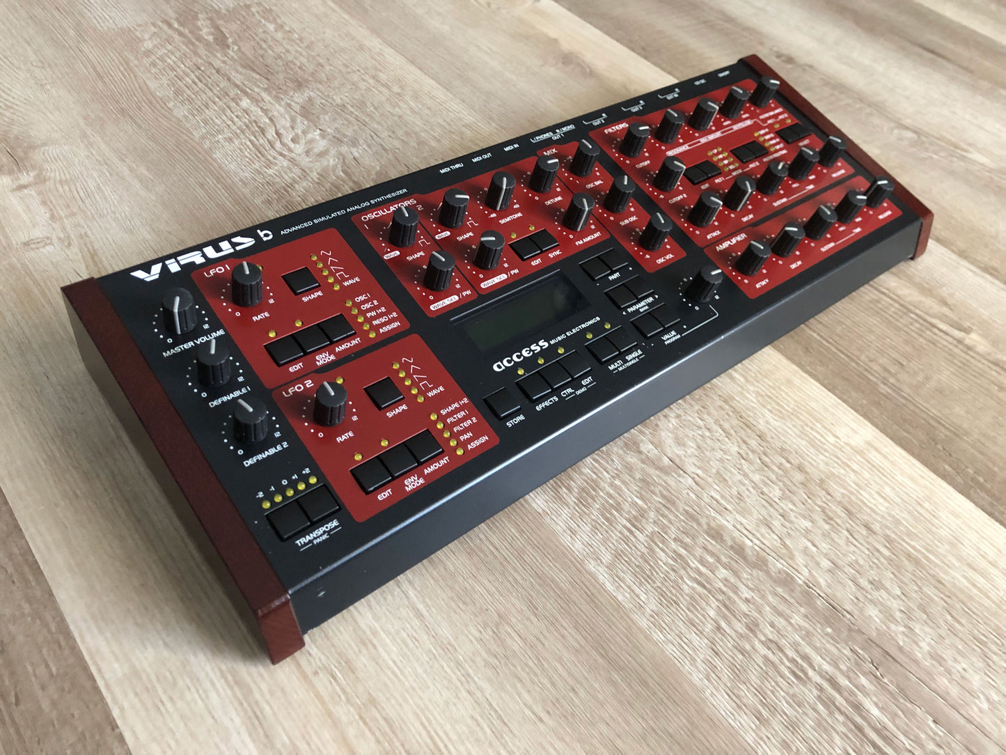 Access Virus B Desktop, All New Tacts, Power Filter Cap, Battery + PSU, OS 4.9