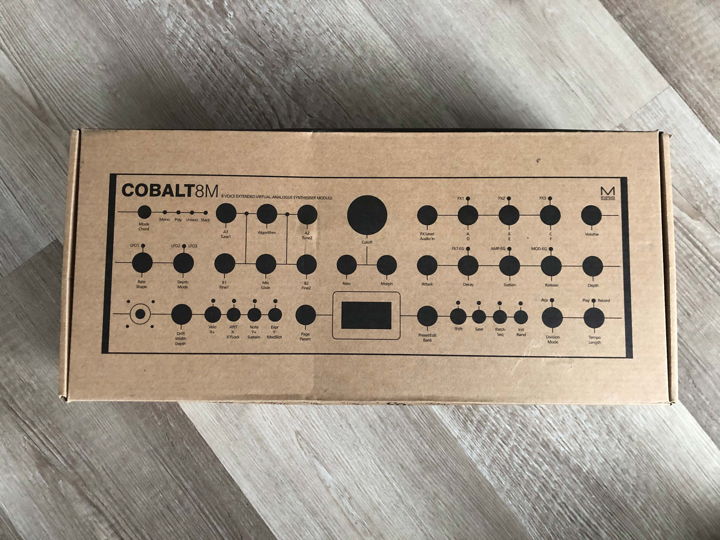 Modal Cobalt 8M Desktop / Rack Analog Modeling Synthesizer Mint w/ the OG Box