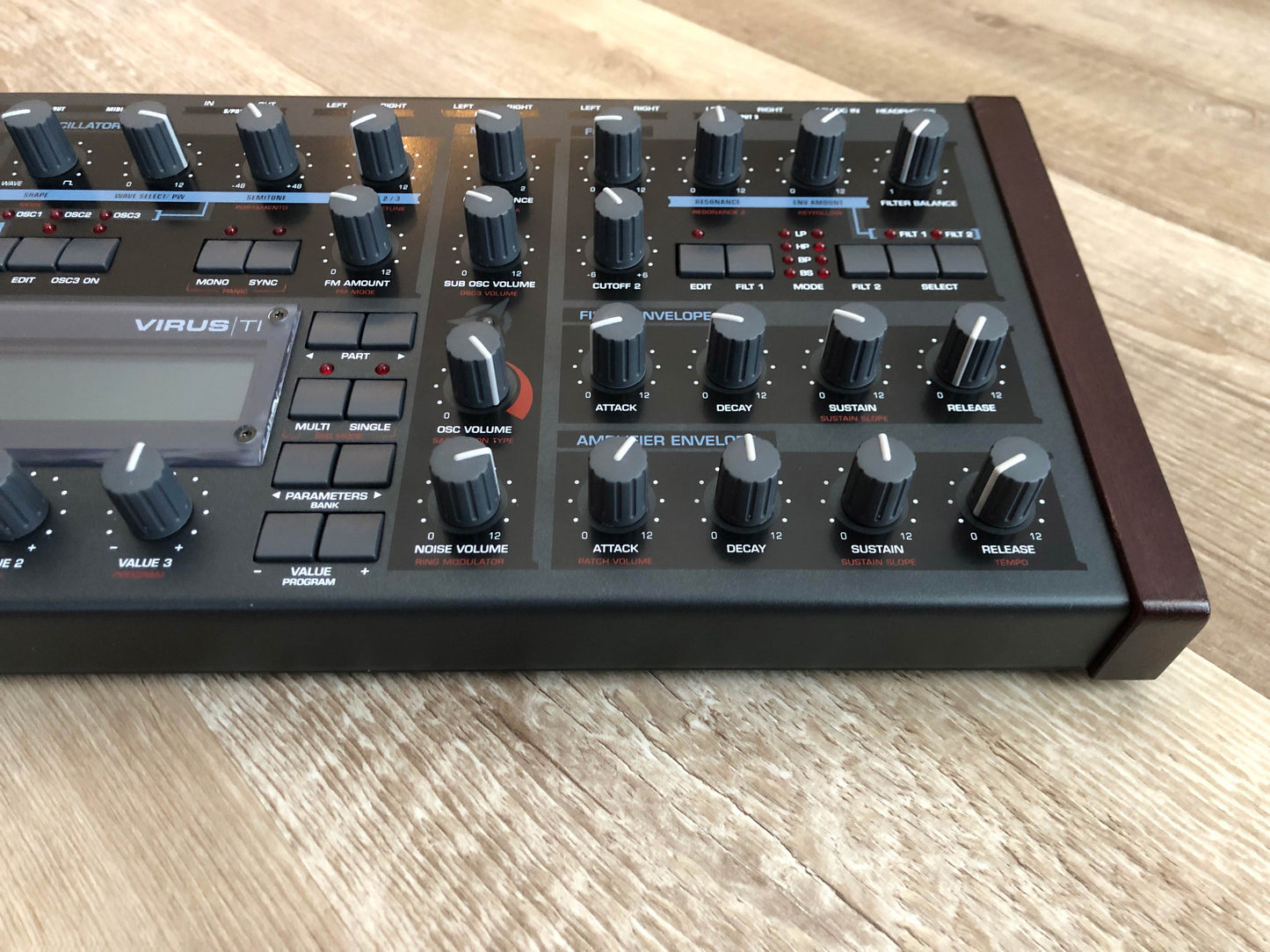 Access Virus TI Desktop Near-Mint w / All New Tacts, New Battery, Power Supply + HQ USB Cable