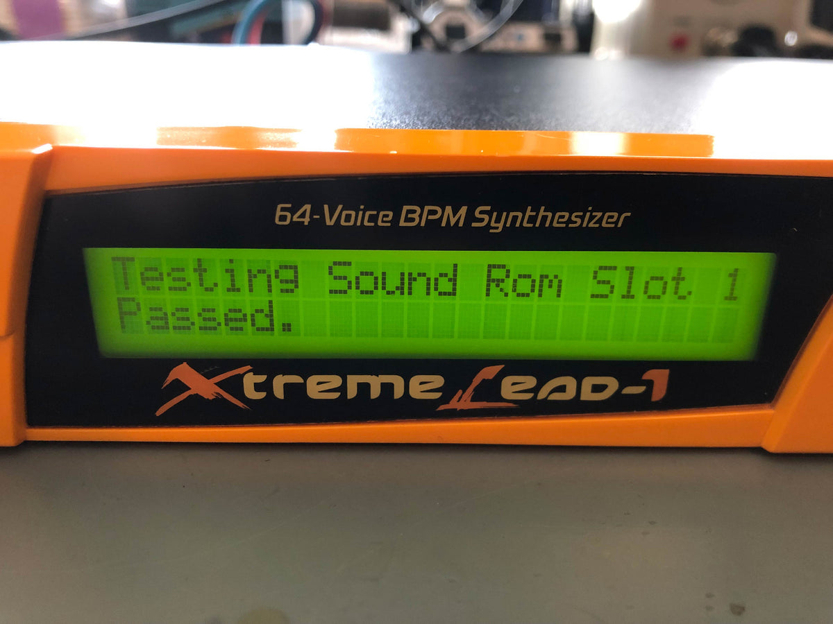 E-MU Xtreme Lead XL-1 Synthesizer Module w/ New, Modern Power Supply + New Encoder