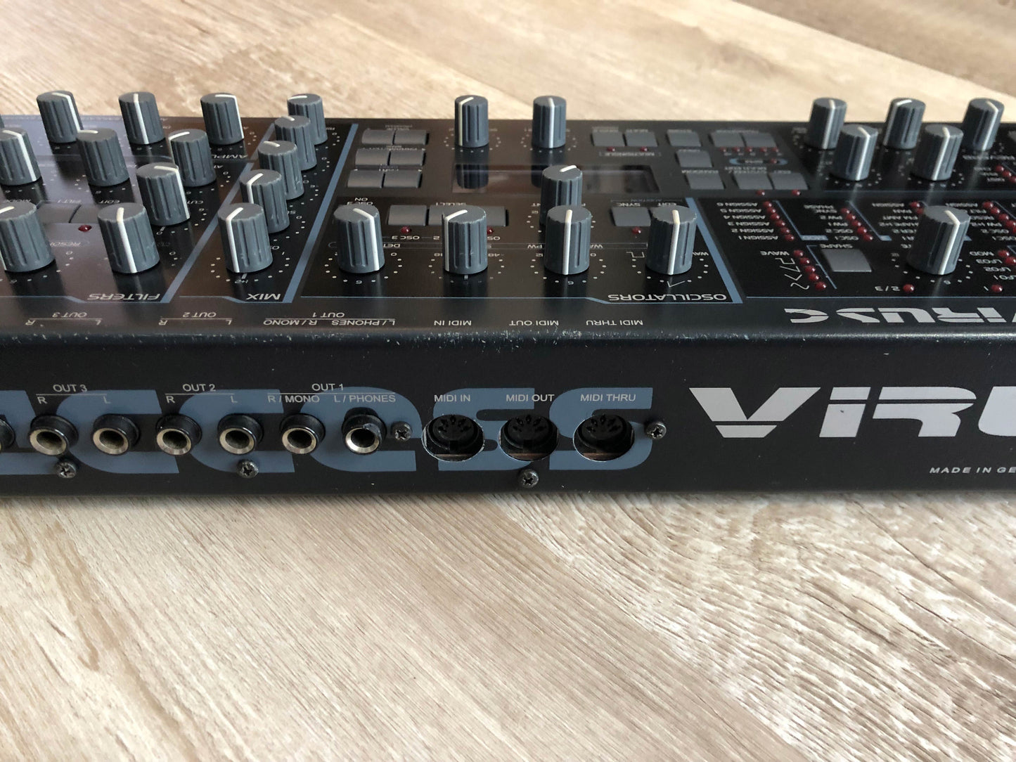 Access Virus C Desktop, Fully Recapped, All New Tacts, New Power Switch, Battery + PSU