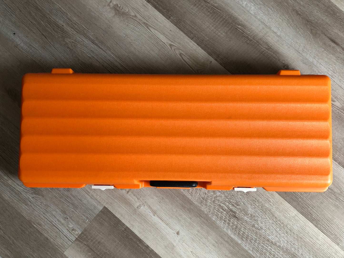 Korg MicroX w/ Orange Carrying Case + Aftermarket PSU