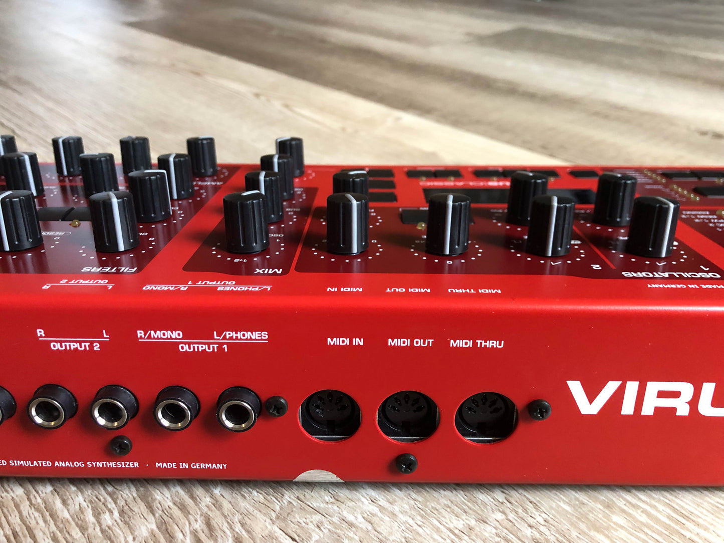 Access Virus Classic Desktop, Near-Mint w/ All New Tacts, Partial Recap, New Display + PSU