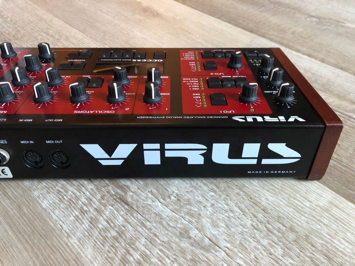 Access Virus A Desktop w/ Fully Recapped Mainboard & New Power Switch, Battery + PSU
